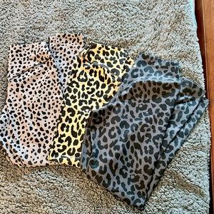 Set of 3 - Balance Athletica Vitality Animal Print activewear leggings